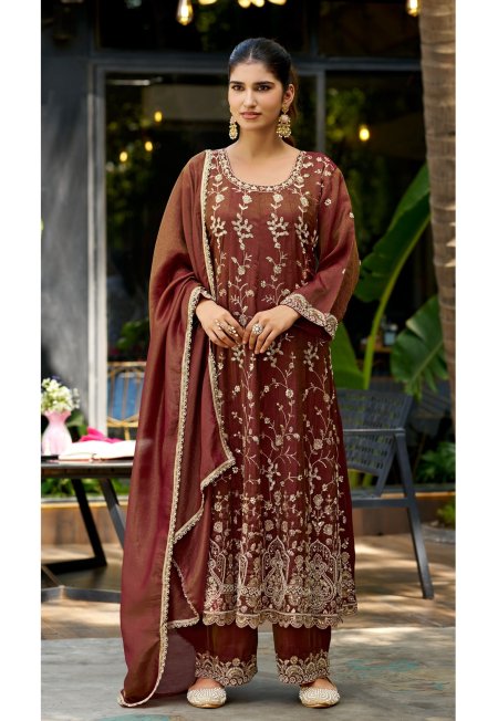D 3585 A To D By Deepsy Viscose Tissue Silk Pakistani Readymade Suits